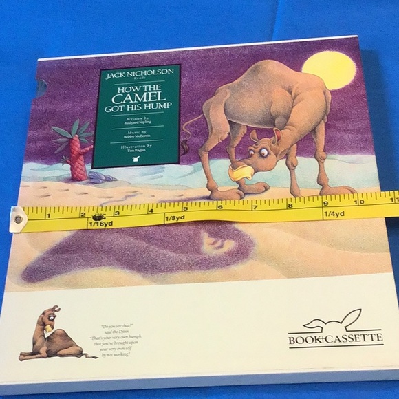 Jack Nicholson, How the Camel Got His Hump! Like new , 1989 vintage hardcover - Picture 11 of 13